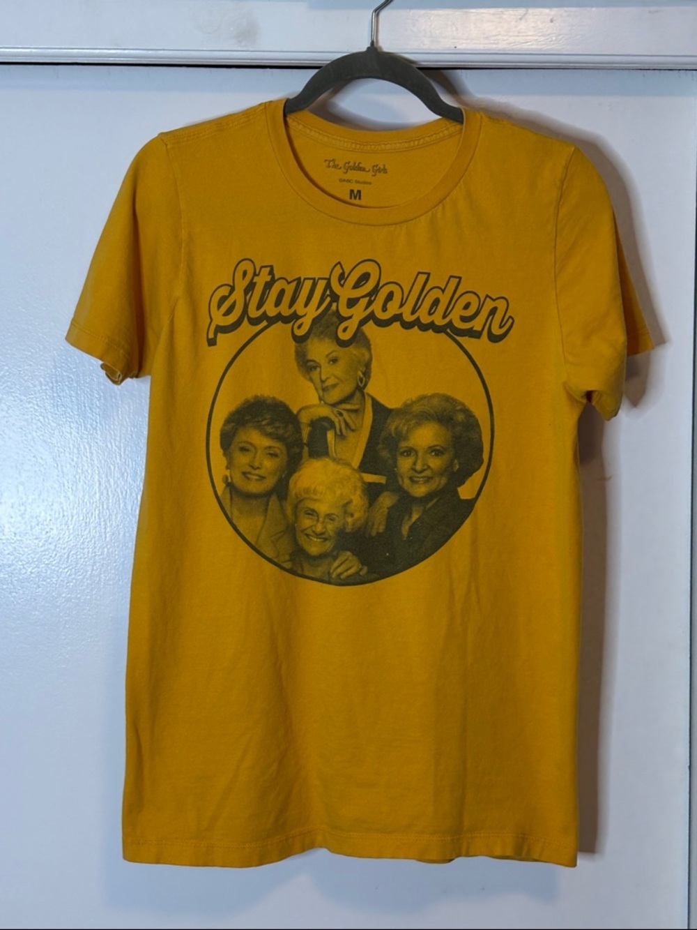 Stay Golden Graphic Tee - Yellow